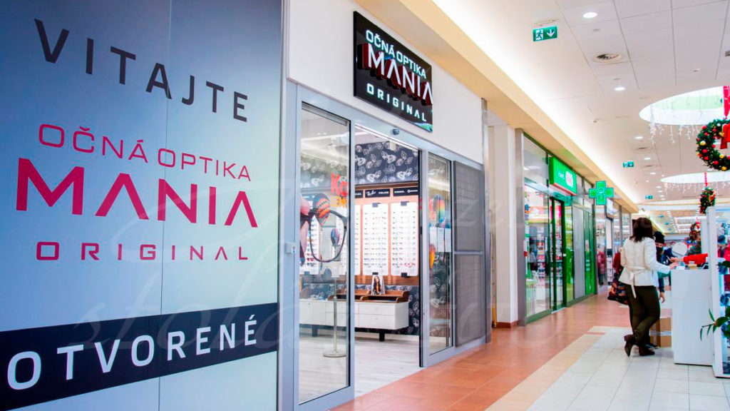 Očná optika Mánia